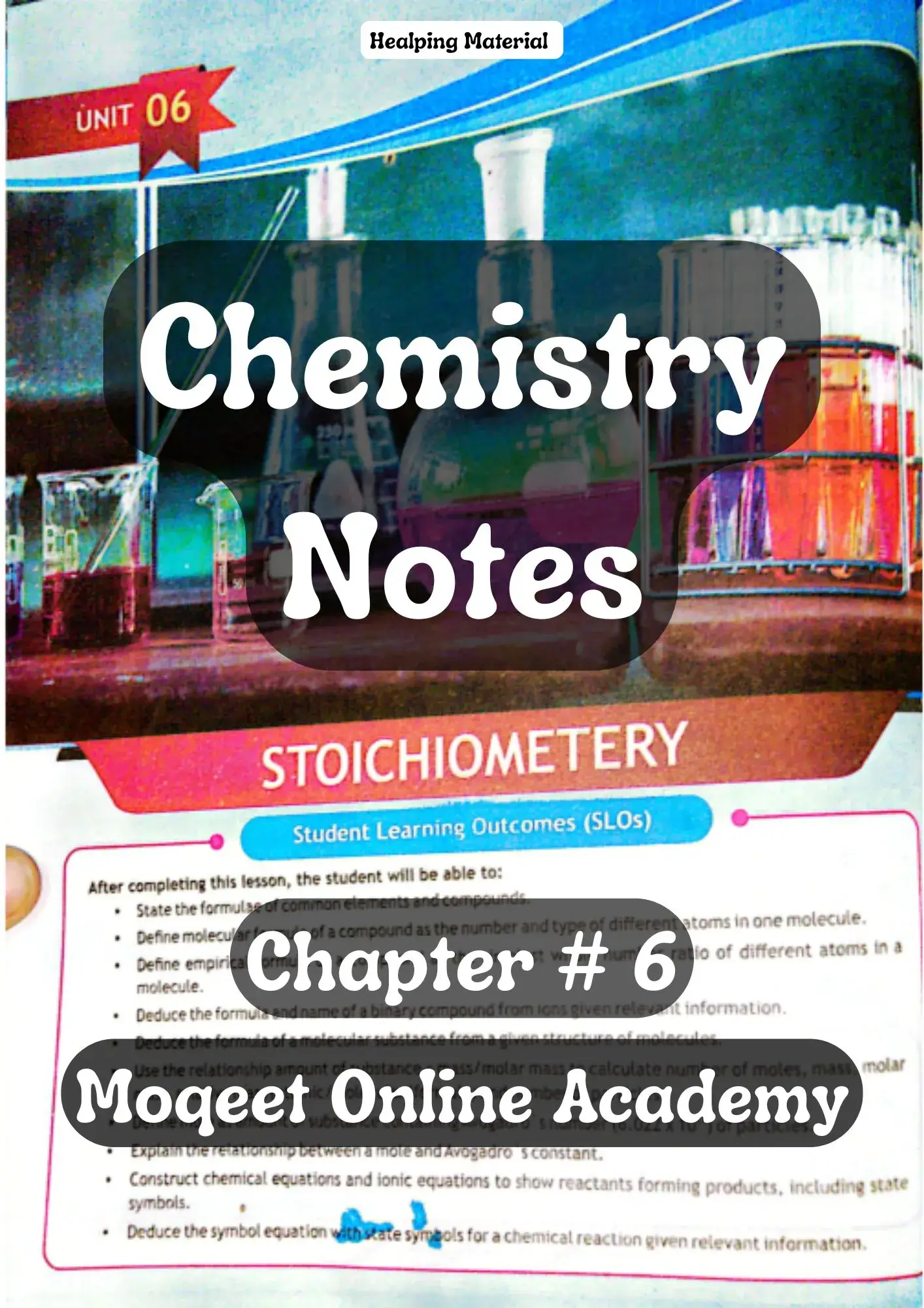 Chemistry Chapter 6 notes for student