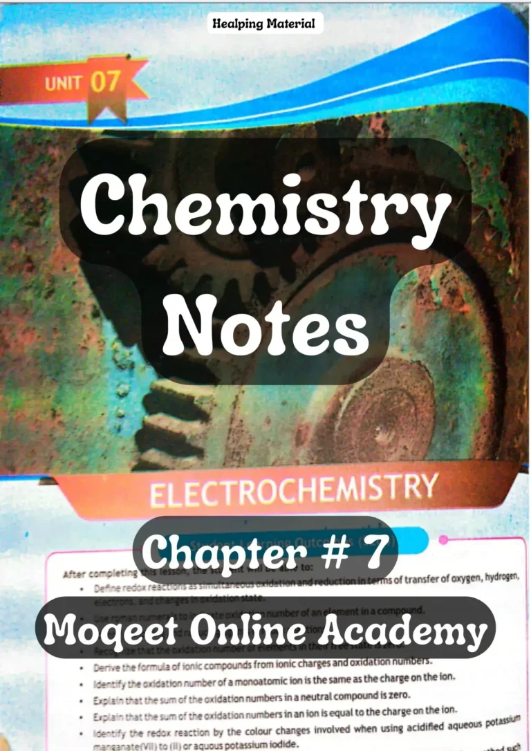 Chemistry Chapter 7 notes