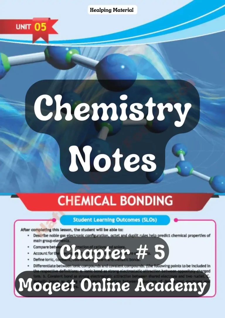 chemistry chapter 5 notes