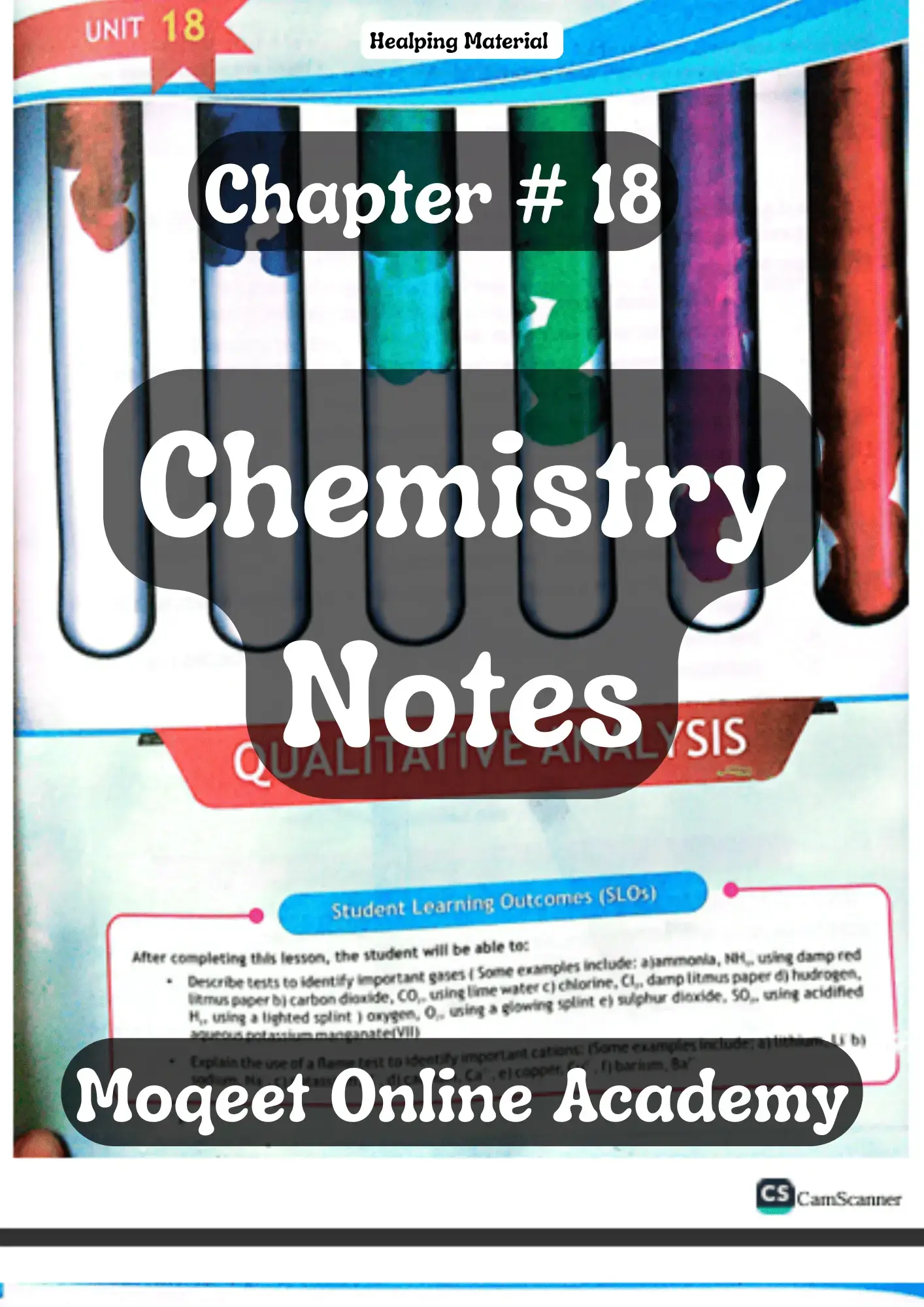 9th class chemistry chapter 17 notes